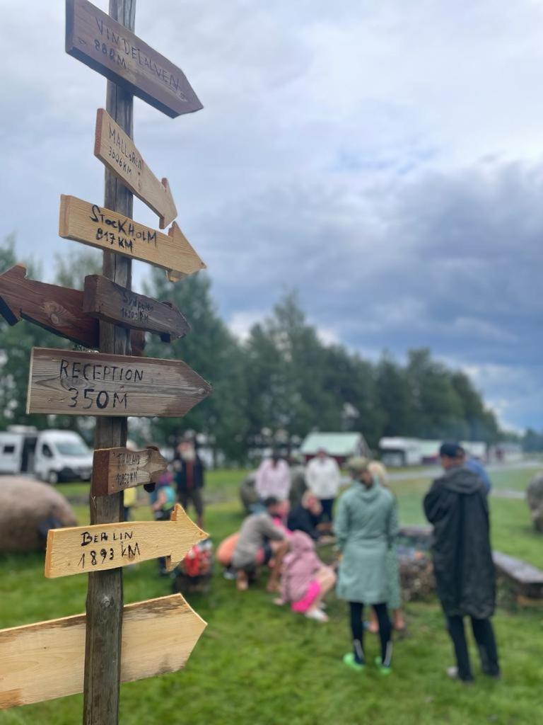 Trollforsen Camping&Cottages Gargnäs Eksteriør bilde