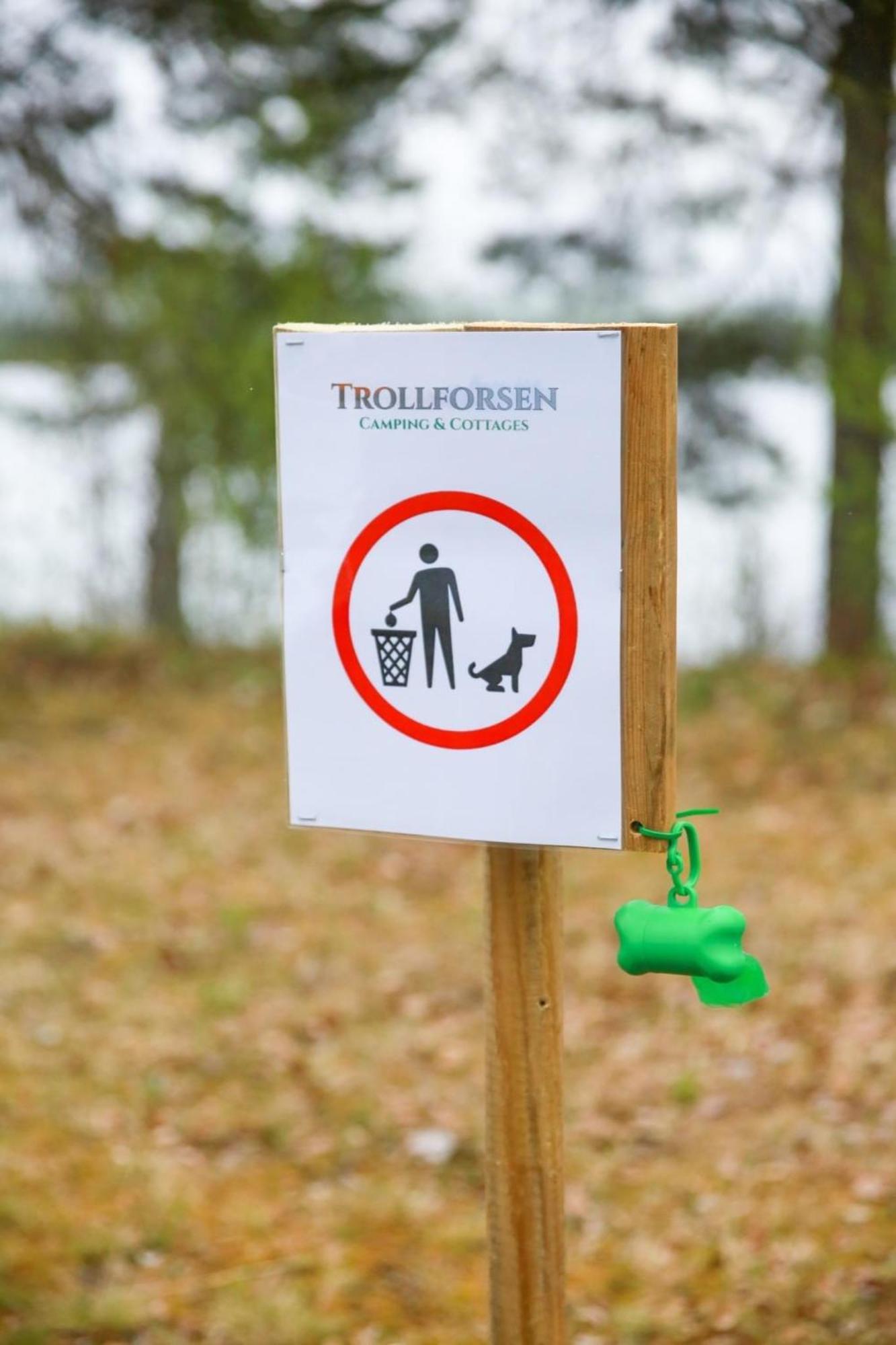 Trollforsen Camping&Cottages Gargnäs Eksteriør bilde